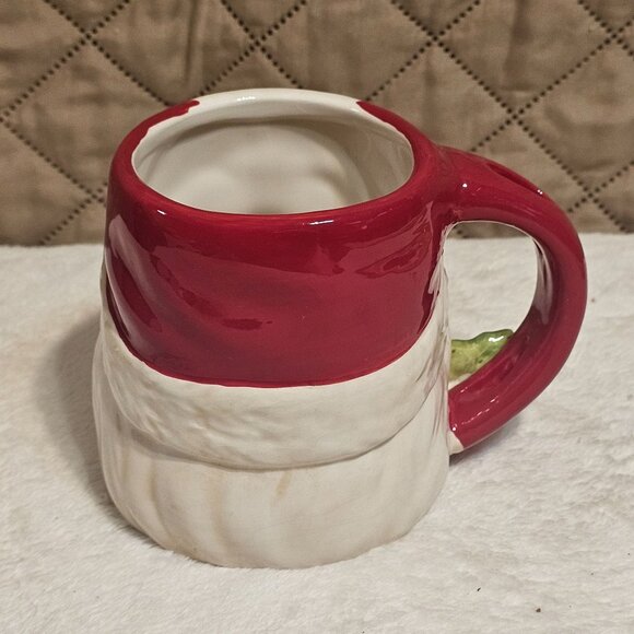 Cracker Barrel Jingle & Mingle Lori Siebert Christmas Santa Claus Mug NO SPOON - Picture 5 of 10